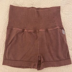 Free People Good Karma Biker Shorts